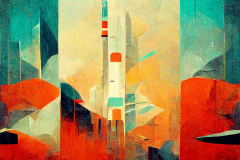 soelf_retro-futuristic_abstract_painting_ff055894-1222-431f-a66d-e90f7de5815d