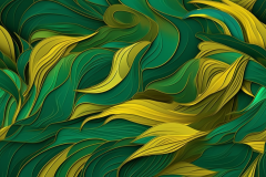 Curious_Pedro_green_and_gold_leaves_shaped_in_waves_by_nikola_a_7519a2e7-1a2b-4476-9b27-810729ba28a4