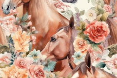 DEXTER_beautiful_detailed_hand_painted_watercolor_horses_and_fl_d10bd7e9-e6fc-439f-88da-0d6f8ed47557