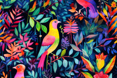 Gal_watercolor_a_colorful_jungle_fabric_with_birds_and_plants_1_9ed32dd3-89e9-46e6-9f77-09b7d8df69a3