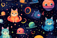 jennibear444_watercolor_style_vibrant_colors_cats_in_space_4734ed3d-6fef-410b-b1b1-30ad1090a17f