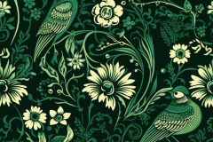 jtowns221_vintage_wallpaper_with_green_flowers_and_birds._Symet_e73786ab-2a45-43ae-87bd-ff234475797a
