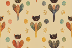 nocturnecat_arts_and_crafts_wallpaper_cats_and_pawprints_42c10f59-ec2d-4ef8-8907-77b436f3bf15