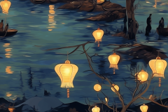 1_polaris22_as_painted_asian_water_scene_at_night_with_lanterns_d_9fc90e70-5795-4a7d-9d6b-15c37ab7e4b1