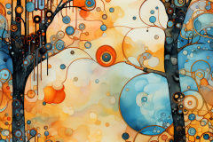 ksaveraart_Klimt_patterns_watercolor_64b7a6e3-3dcf-44e2-bc44-c49328618525
