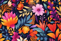 Napster_A_seamless_pattern_featuring_colorful_flowers_and_folia_4c0f90a8-43c1-4145-a7aa-52b94ee16e42