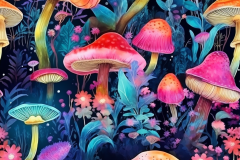 NoelHasty_watercolor_trippy_psychedelic_mushrooms_and_flowers_2cadd8b8-78c3-40d3-b7c9-538ea9e2fc16