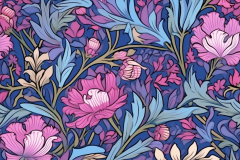 Rubyzan3_2D_FLAT_william_morris_style_art_nouveau_illustration__78104630-b018-4949-a3da-b58a43f5d54f