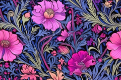Rubyzan3_2D_FLAT_william_morris_style_art_nouveau_illustration__b96b4f91-b409-490d-90e1-293a7423a9bf