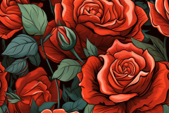 karo324_Red_roses_flowers_cartoony_6ec14368-8ded-46dc-bfef-64a633dda7cd