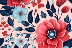 karo324_disney_style_flowers_pattern_1d09c044-d9d8-4515-8929-e2f94727caca