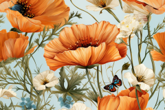 neutrinoz_Seamless_california_poppies_and_monarch_butterflies__f8a47bad-c6ed-42dc-920c-583f469d175e