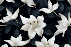 olivachloe_A_striking_contrast_of_a_delicate_white_lily_against_5f7bbcb9-ca9d-48e9-bd80-878a88654ece