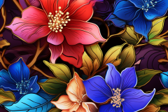 sthrnbel1970_3d_stained_glass_flowers_chaoes_50_c7322ee5-c6f6-4b2d-9a65-89c80fa40cc1