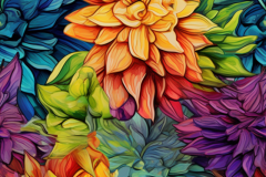 vongestern_Crazy_flowers_from_many_tiles_surrealist_style_water_a9b7e92f-d1f8-4751-b0ad-9f94e48f061a
