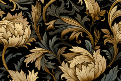 astrophotomag_black_and_gold_regal_wallpaper_by_William_Morris_c6e30010-1925-4df3-8013-a9423874db53
