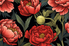 astrophotomag_peonies_in_the_style_of_William_Morris_3cb675d0-1b42-49f4-a830-66a2d58c7121