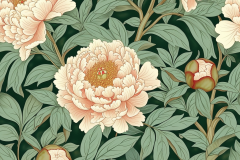 astrophotomag_peonies_in_the_style_of_William_Morris_4a4bdb4e-d62d-4204-9f0d-6416ce9bd910