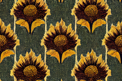 coeurdelyon_sunflower_pattern_william_morris_style_5194b542-ce54-463d-991d-dc0d81f9158f